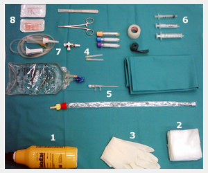 Tcnica de puncin vena femoral material